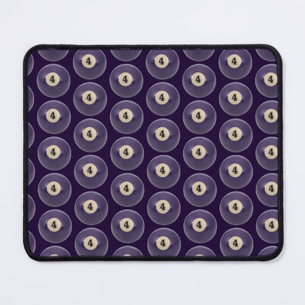 Item preview, Purple Number 4 Pool Ball designed and sold by ConstoStore.
