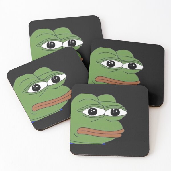 Item preview, Green frog meme  designed and sold by Pixel Palette12.