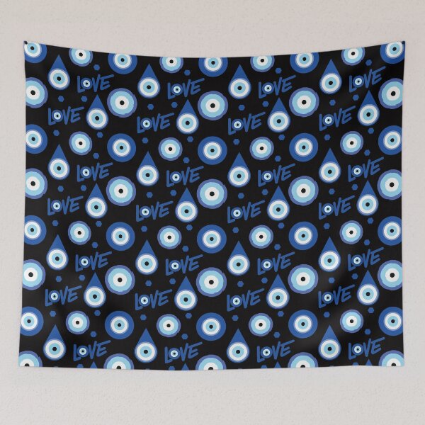 Item preview, evil eye love  designed and sold by delphiniumco.