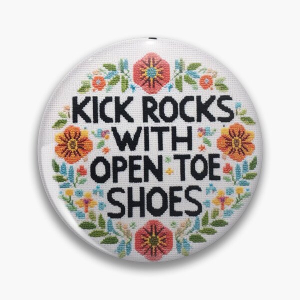 Item preview, Kick Rocks With Open Toe Shoes designed and sold by BBNRGY.