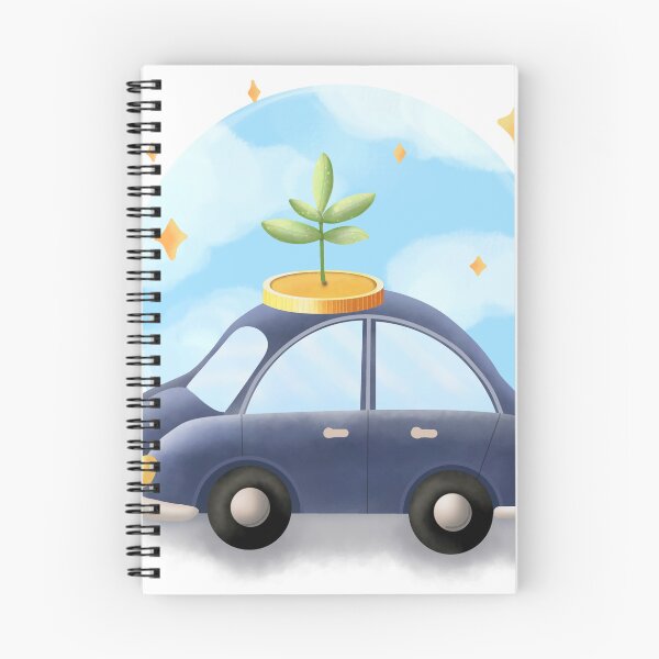 Item preview, Blue car, investment and profit designed and sold by Florencute.