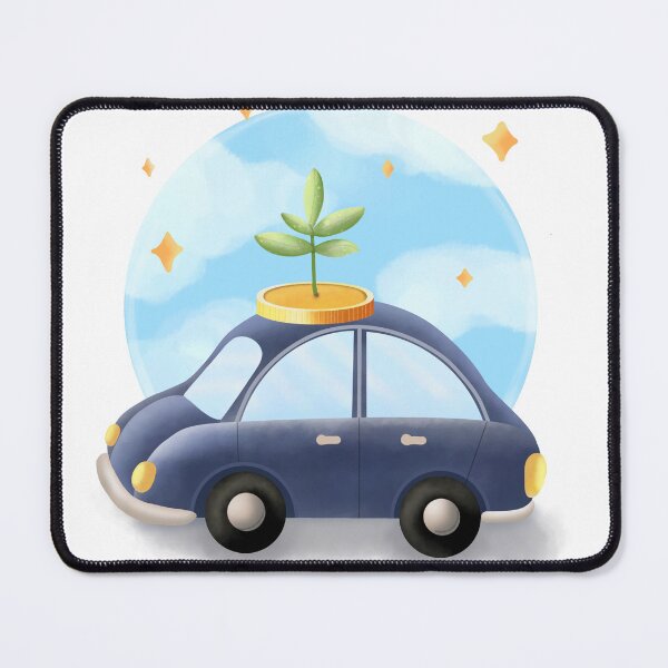 Item preview, Blue car, investment and profit designed and sold by Florencute.