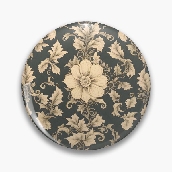 Item preview, Vintage flowers ornament pattern sepia designed and sold by JosephinFelicia.