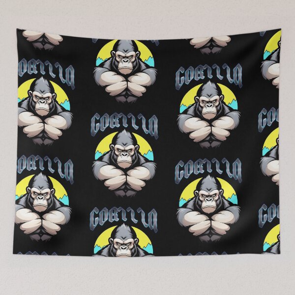 Item preview,  Funny Gorilla Gym Wear - Graphic Tee -  designed and sold by deluxelion.