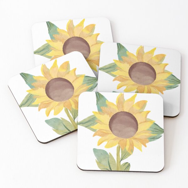 Item preview, SOLO SUNFLOWER WATERCOLOUR PAINT designed and sold by konnolabz.