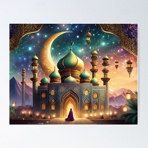 Item preview, A Mosque at Night designed and sold by SMartin.