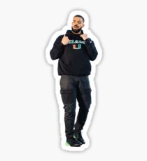 Drake at Miami Sticker
