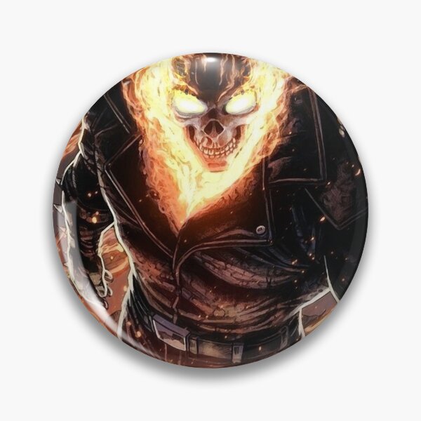 Item preview, Ghost Rider Burning Theme designed and sold by ShakilaMcclendo.