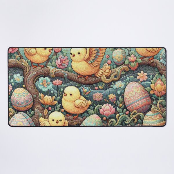 Item preview, Little Chicks Hanging Out in the Flower Tree designed and sold by Illuministique.