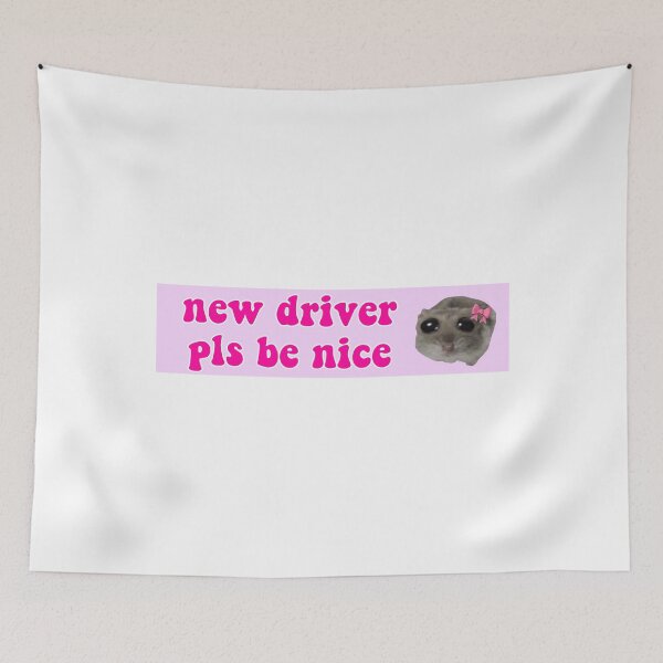 Item preview, Sad Hamster New Driver Pls Be Nice Pack designed and sold by funkyst.