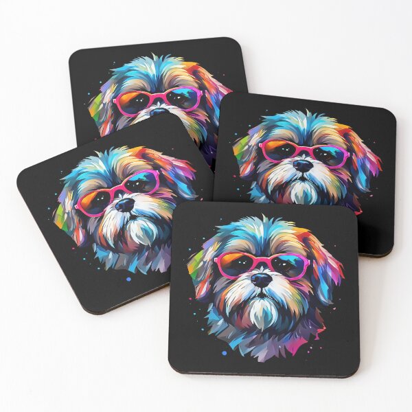 Item preview, Shi Tzu Low Poly Art Shih Tzu designed and sold by kakarikihill.