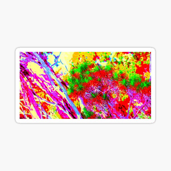 Item preview, Abstracted colour morphed tree designed and sold by ExpressMagic.
