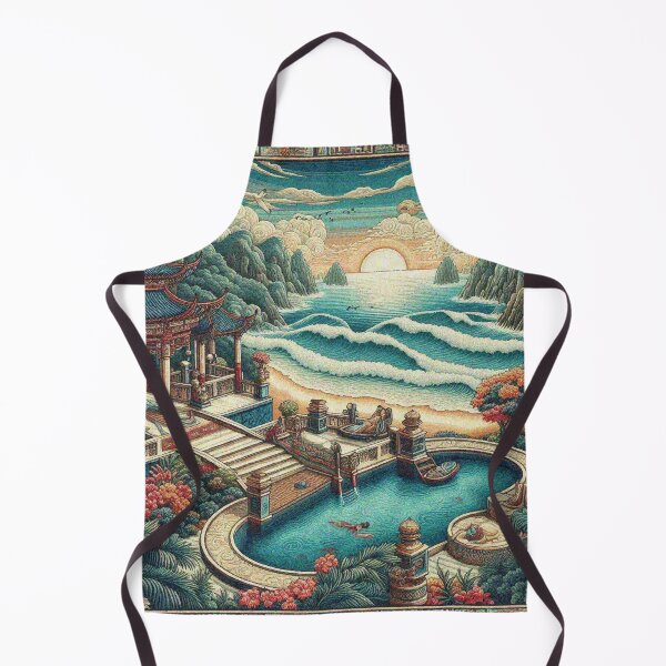Item preview, Fantasy Beach Near Pool Paradise designed and sold by Illuministique.