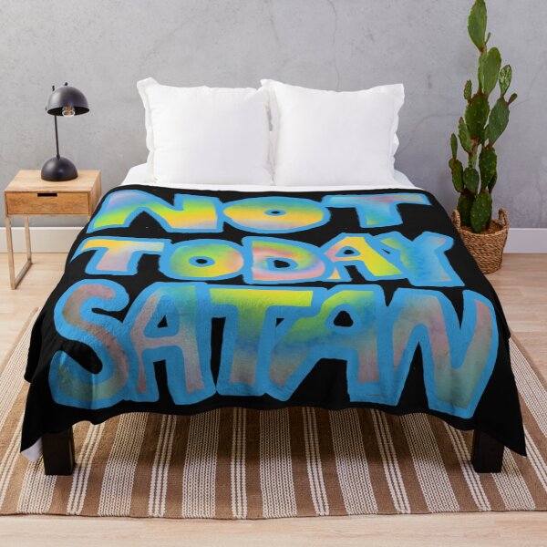 Item preview, NOT TODAY SATAN designed and sold by zzzozzo.
