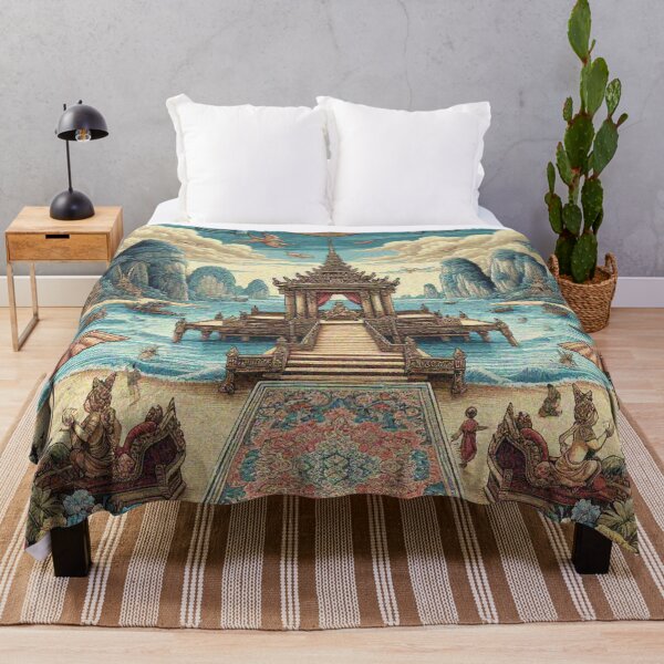 Item preview, Fantasy Beach Paradise designed and sold by Illuministique.