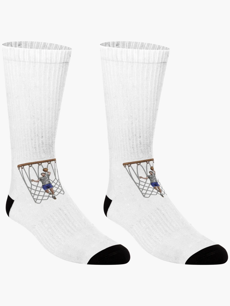 Thumbnail 3 of 5, Socks, "High-Flying Dunker" designed and sold by RhonDesign.