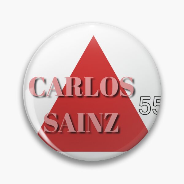 Item preview, Carlos Sainz 55 triangle designed and sold by TheGrandShopp.