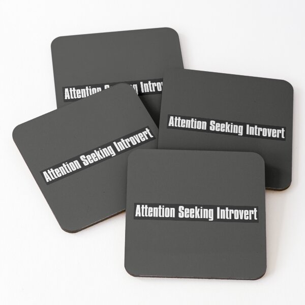 Item preview, Attention Seeking Introvert designed and sold by The-Directory.