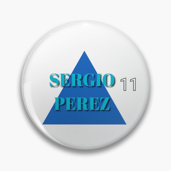 Item preview, Sergio Perez 11 triangle designed and sold by TheGrandShopp.