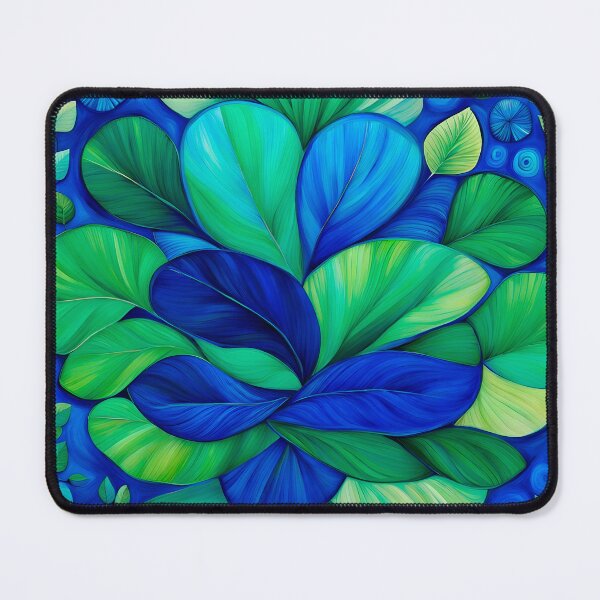 Item preview, Blue and Green Pattern 1 designed and sold by artedamensagem.