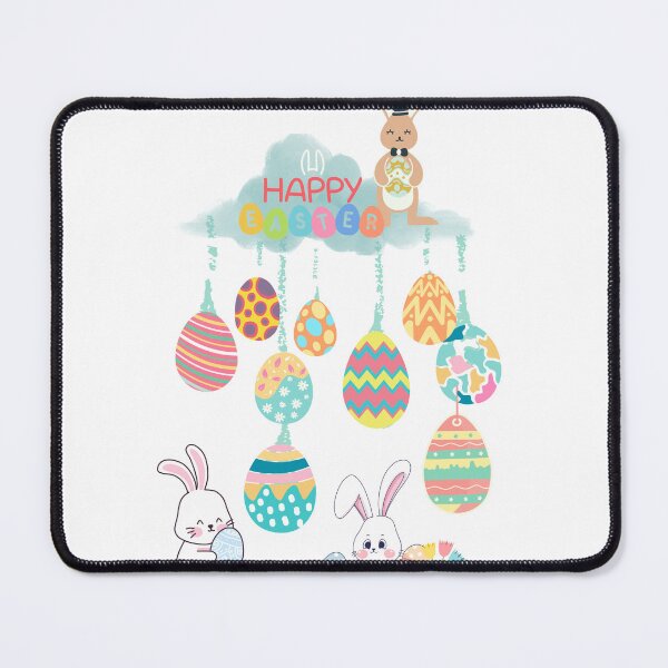 Item preview, Happy Easter rabbit and easter egg No.14 designed and sold by DigiArtNDesign.