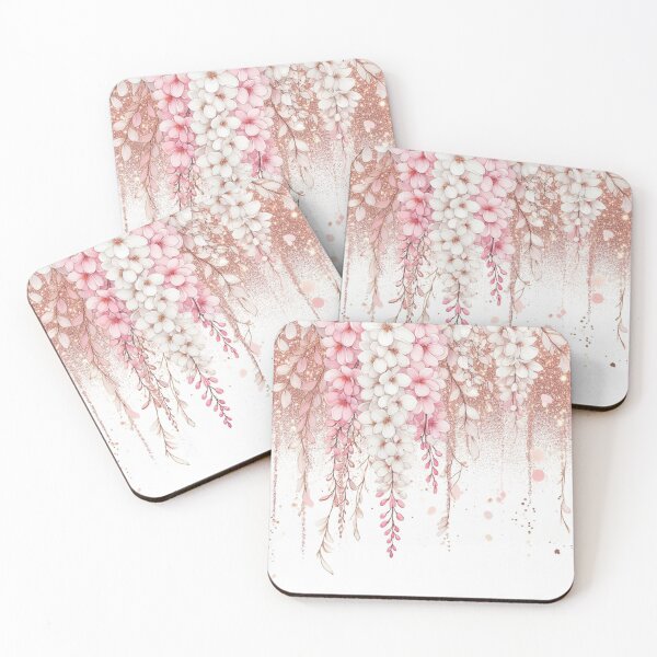 Item preview, Pink Wisteria Cascade designed and sold by LyssasMindArt.