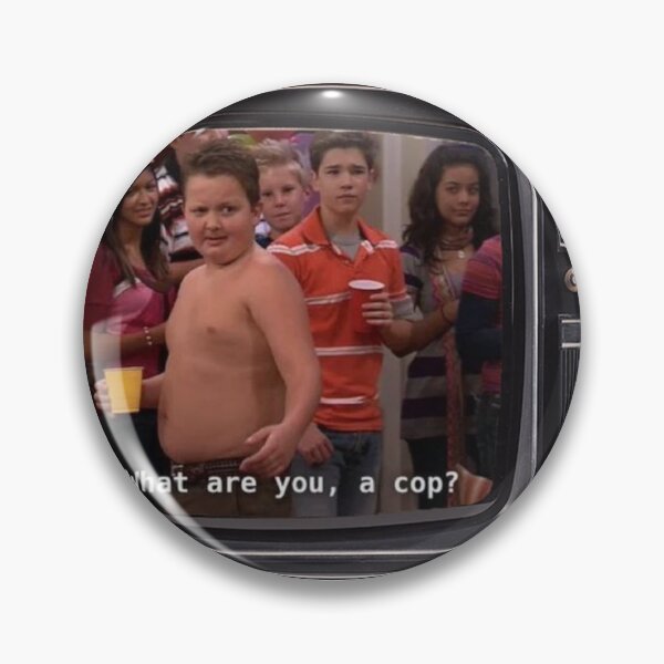 Item preview, Gibby Cop Sticker designed and sold by psychicjade.