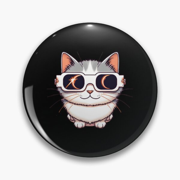 Item preview, Gato Solar Del Eclipse Solar Total Americano designed and sold by VerveVerseBoo.