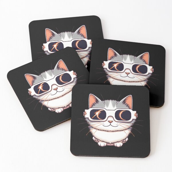 Item preview, Gato Solar Del Eclipse Solar Total Americano designed and sold by VerveVerseBoo.