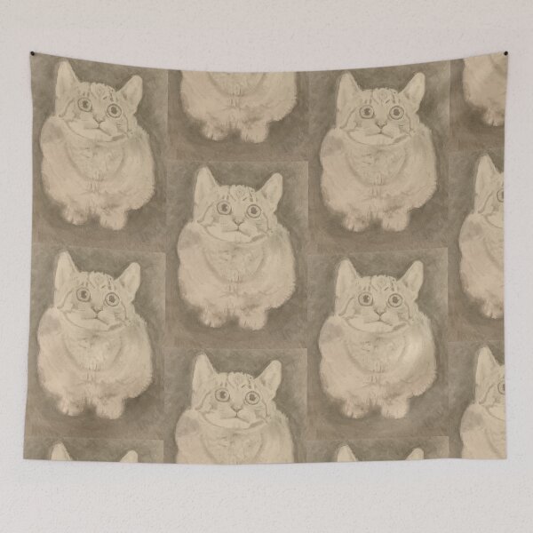 Item preview, Crouching cat 7 designed and sold by Jacinta hunt.