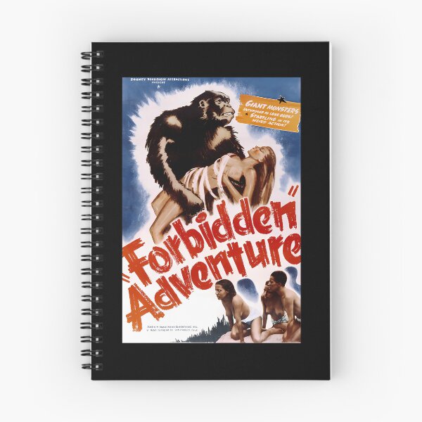 Item preview, Classic Exploitation Movie Poster - Forbidden Adventure  designed and sold by HadleyHenry.