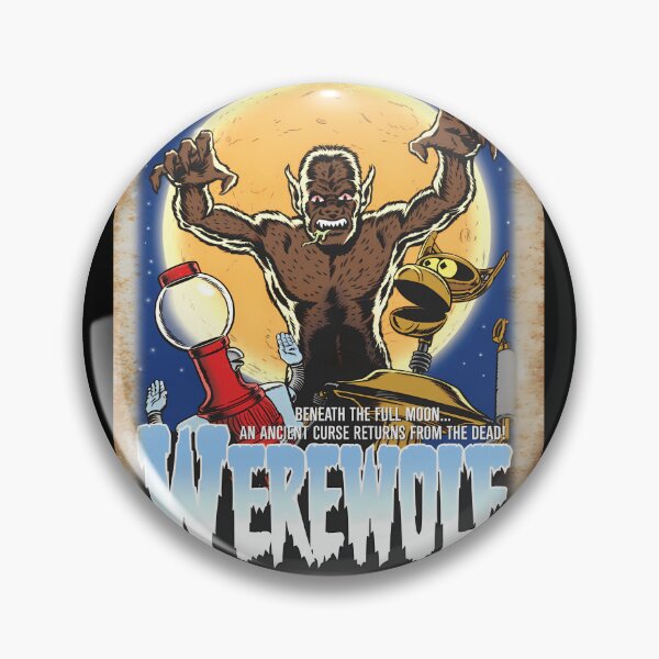 Item preview, Mystery Science Rusty Barn Sign 3000 - Werewolf  designed and sold by HadleyHenry.