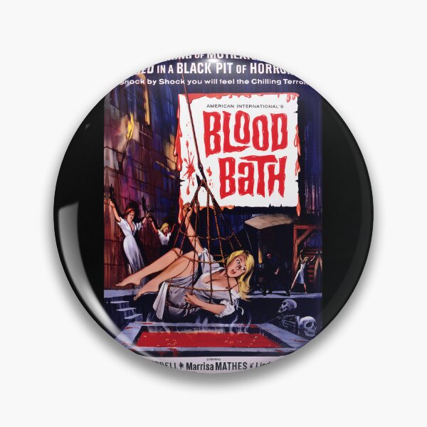 Item preview, Classic Horror Movie Poster - Blood Bath  designed and sold by HadleyHenry.