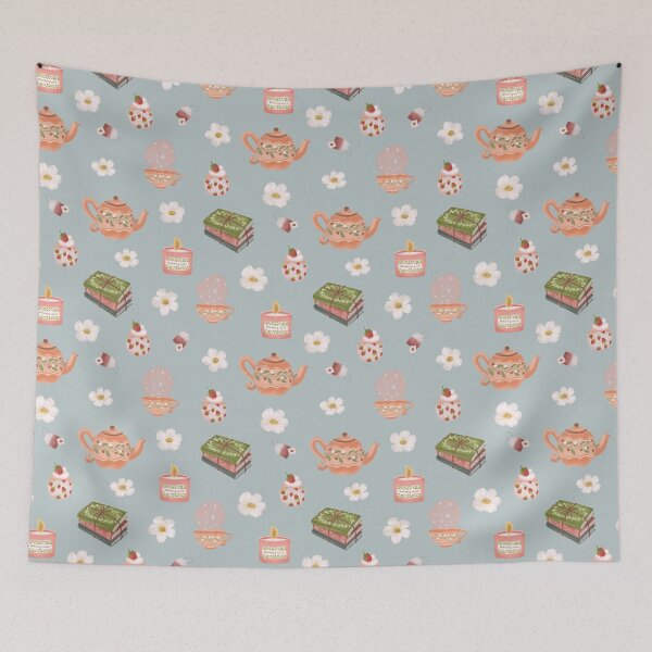 Item preview, Tea cozy print designed and sold by pinkyfish1010.