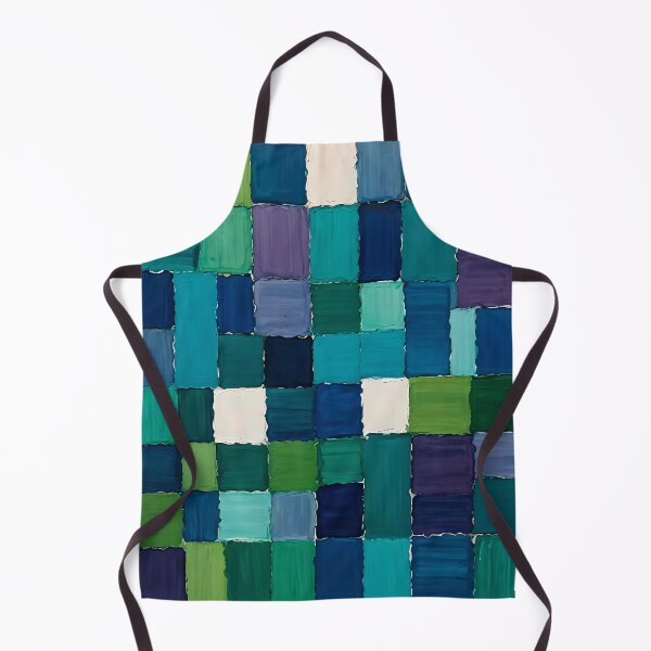 Item preview, Blue and Green Pattern 6 designed and sold by artedamensagem.