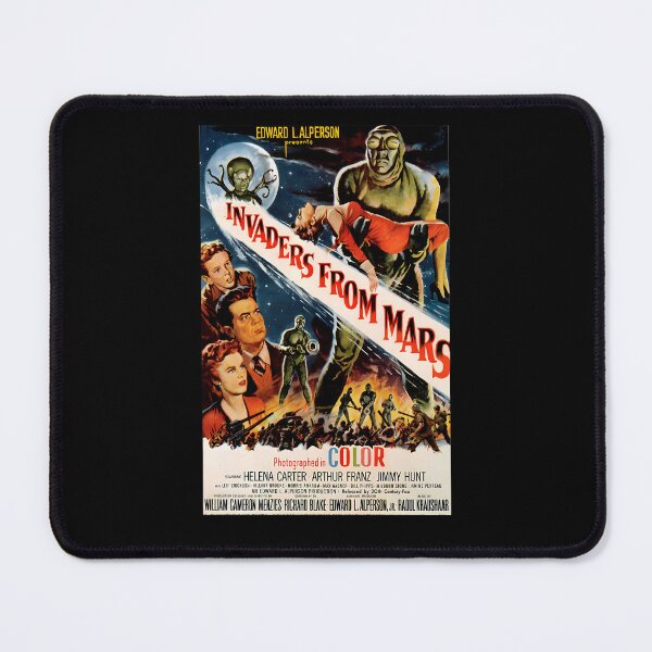 Item preview, Classic Sci-Fi Movie Poster - Invaders From Mars designed and sold by HadleyHenry.