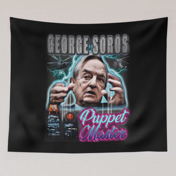 Item preview, George Soros Puppet Master designed and sold by ColetteCousin.