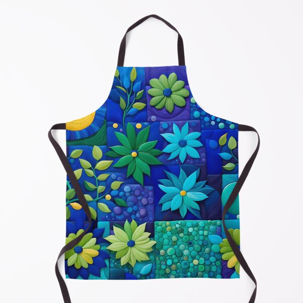 Item preview, Blue and Green Pattern 8 designed and sold by artedamensagem.