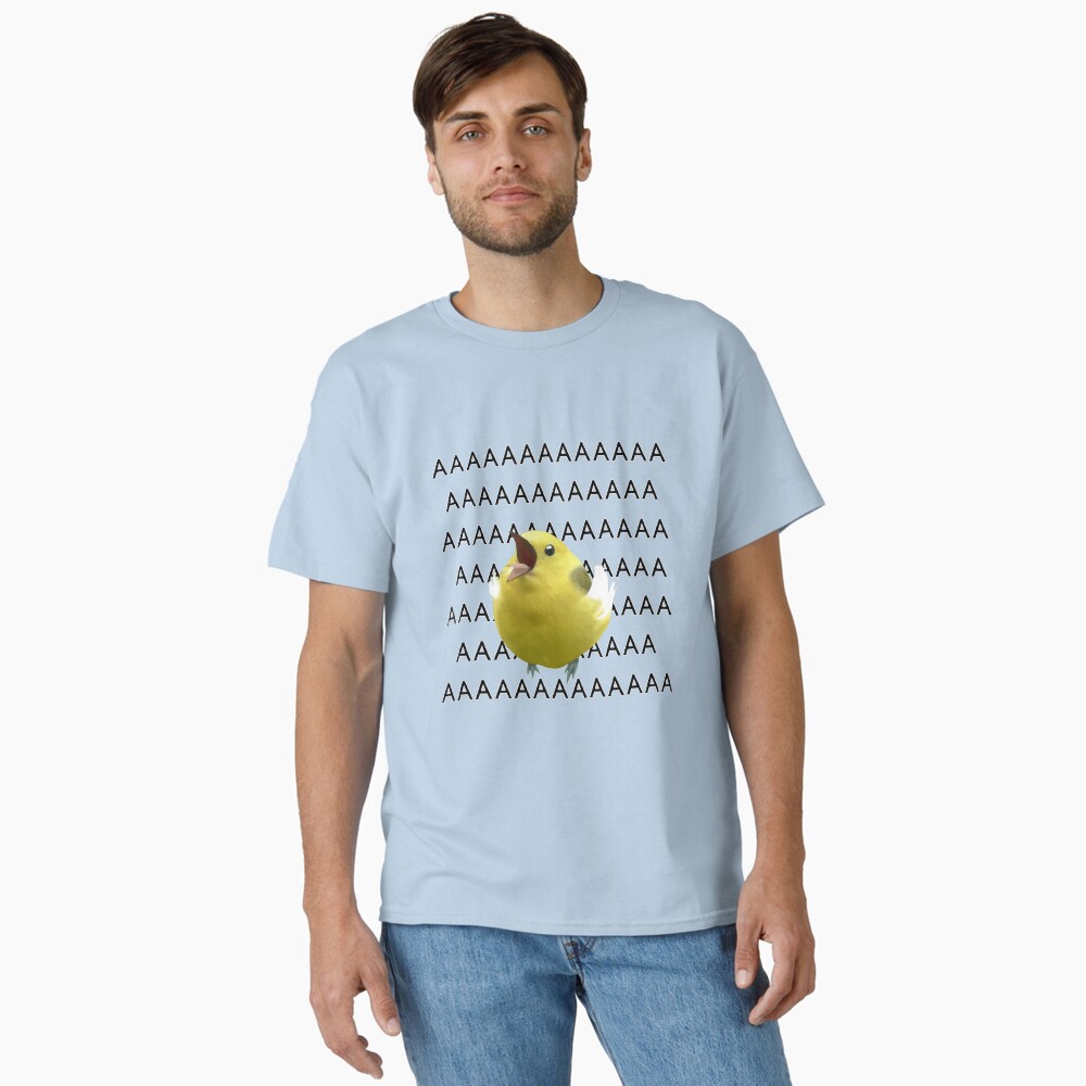 AAAAAAAAAA screaming birb meme | Art Print