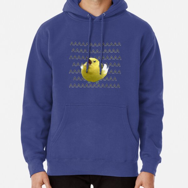 AAAAAAAAAA screaming birb meme Pullover Hoodie