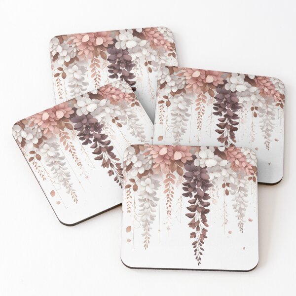 Item preview, Cocoa Rose Wisteria Cascade designed and sold by LyssasMindArt.