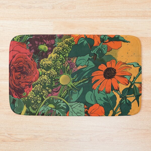 Item preview, silk print flowers designed and sold by PricklyPeanut.