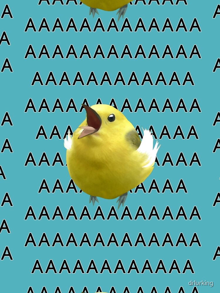 AAAAAAAAAA screaming birb meme | A-Line Dress