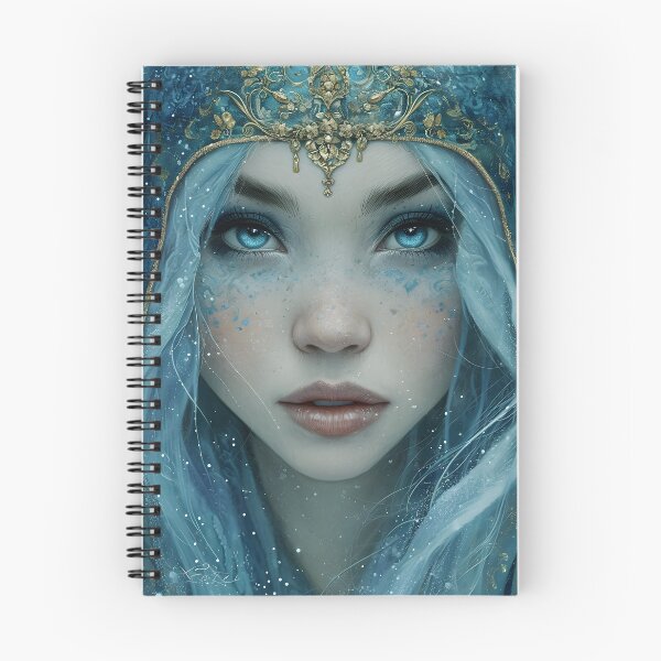 Item preview, Fantasy woman with captivating blue eyes designed and sold by Artessie.