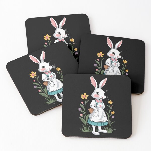 Artikelvorschau, Krankenschwester Hase Osterhase Krankenpflegerin entworfen und verkauft von LuminOrb.
