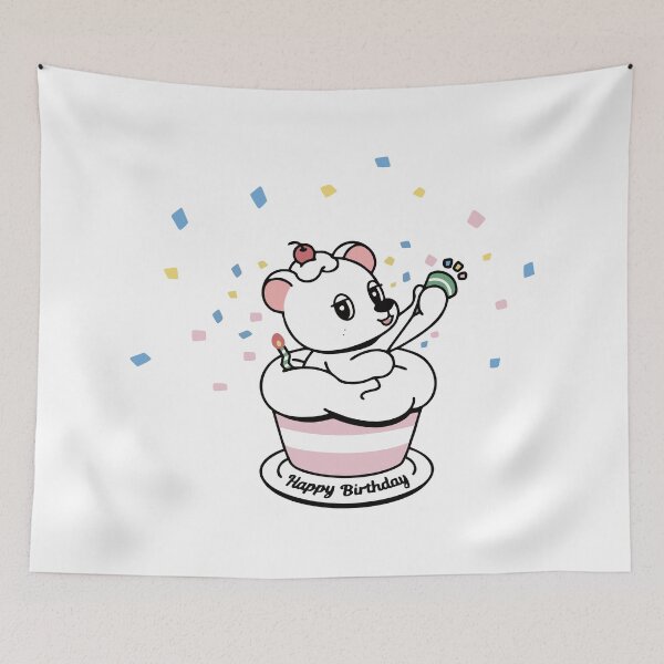 Item preview, Birthday WOOKDONG 나 아기 백사자 욱동이 designed and sold by Eldavilora.