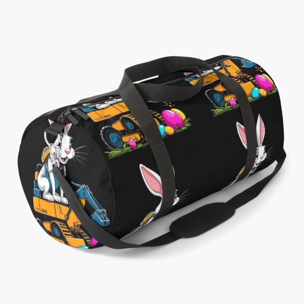 Item preview, Easter bunny excavator driver Easter eggs excavating funny designed and sold by LuminOrb.