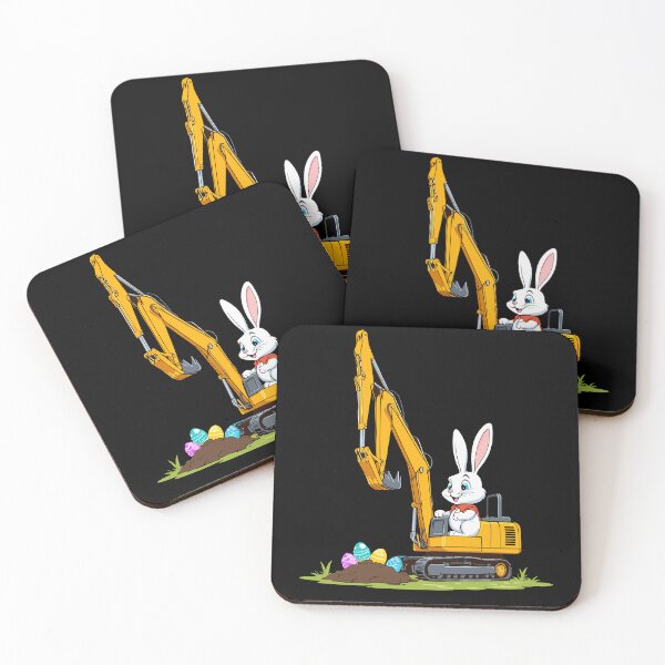 Item preview, Easter Bunny Excavator Driver Funny Easter Eggs Digging designed and sold by LuminOrb.