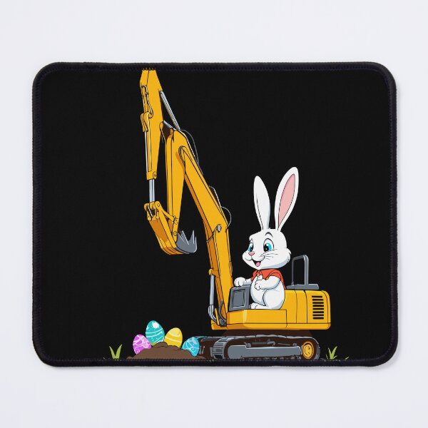 Item preview, Easter Bunny Excavator Driver Funny Easter Eggs Digging designed and sold by LuminOrb.