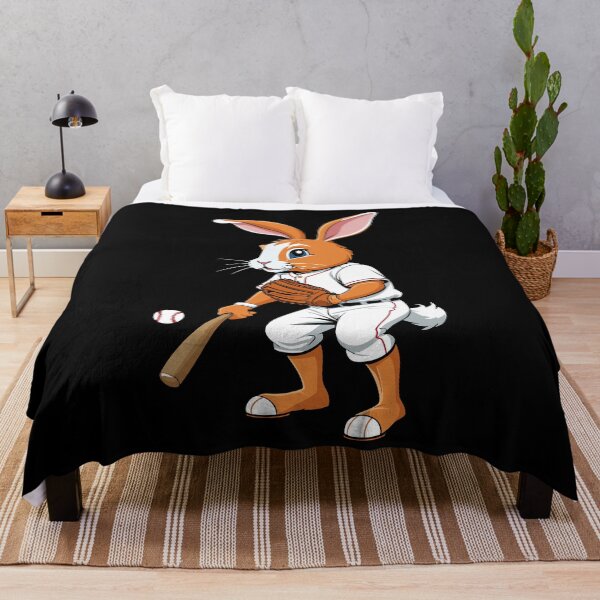 Item preview, Baseball Player Easter Bunny Funny Easter designed and sold by LuminOrb.